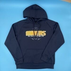 Vintage Embroidered Missouri Miners Soccer Hoodie